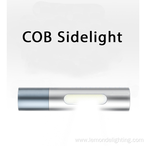 Cob Function Pocket Flashlight Camping Flashlights Torches